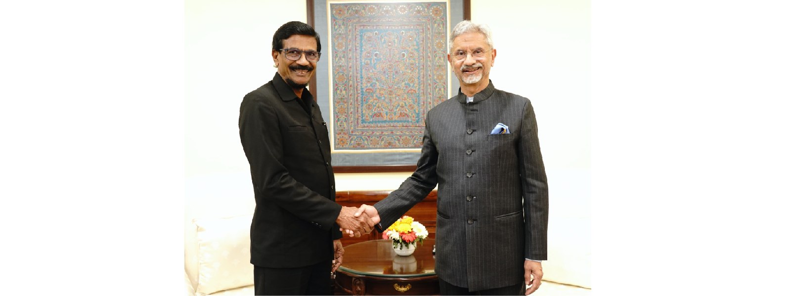 ටිල්වින් සිල්වා ඉන්දීය විදේශ කටයුතු ඇමති හමුවෙයි